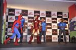 Mumbai Indians tie up with Spiderman in Mumbai on 7th April 2013 (4).JPG